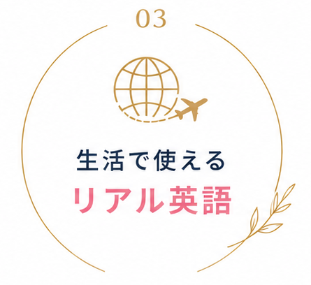 生活で使えるリアル英語